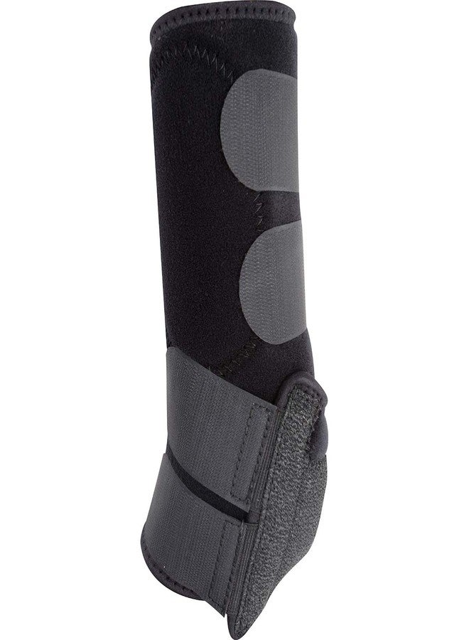 Classic Equine Legacy2 Support Boots, Hind (Black, Small) - Image 3