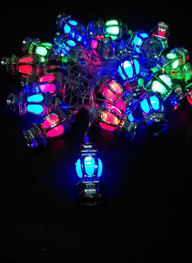 MIRADH String Lights Lantern Multicolor 11ft 16LED Diwali Lights for Decoration for Home, Diwali Light, led Lights for Home Decoration, Diwali Lights (Lantern) - Image 4