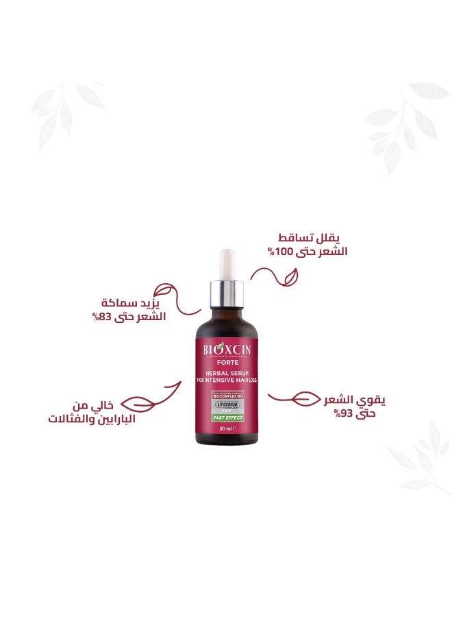 بيوكسين سيروم فورت للتساقط الشديد للشعر 3*50مل - Image 5