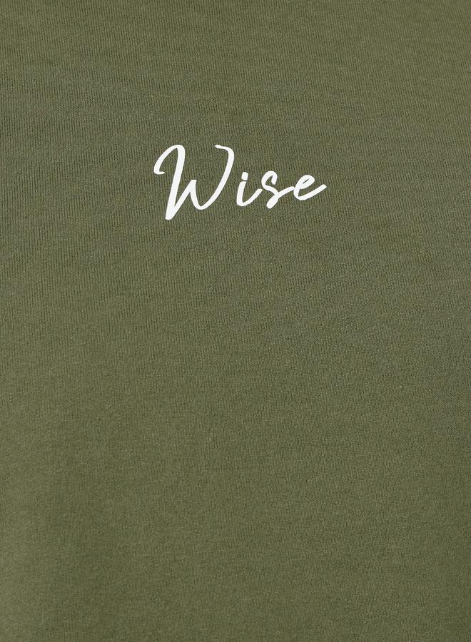 ستايلي هودي رجالي بقصة مريحة وتفصيلة خياطة إيكو إيرث - Image 3