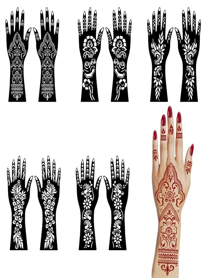 ملصقات استنسل حناء فانفاتي الجميلة والسهلة الاستخدام لجميع المناسبات - Image 5