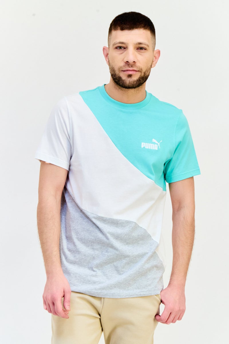 PUMA Men Sportswear Fit Short Sleeve Outdoor T-Shirt, Multicolor - Image 1