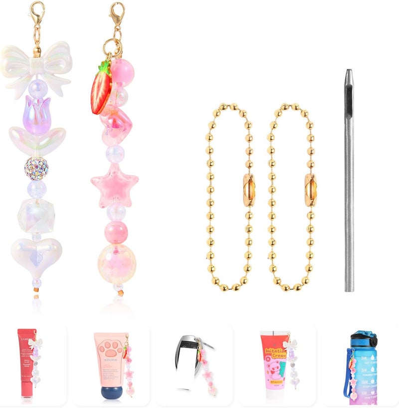 Limpskys Keychain Cap for Summer Fridays 0.5 oz Lip Balm, Fits Topicals 0.5 oz and e.l.f. Glow Reviver 0.52 oz Tubes – Lip Gloss Keychain (Lip Balm Not Included) - Image 1