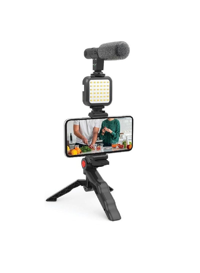Smartphone Vlogging Kit With Tripod Stand  - Image 1