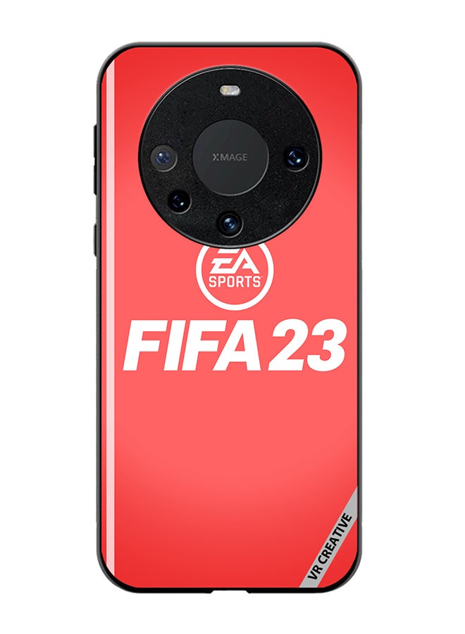VR CREATIVE Protective Case Cover For Huawei Mate 60 Pro Plus Fifa 23 Red Ea Design Multicolour - Image 1