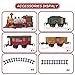 PUSITI Classic Christmas Train Set with Lights and Sounds Railway Tracks Sets Battery Operated Train Toy Models with 115 Ft Tracks Playset for Under The Tree Electronic Toys Gift for Kids - Image 2