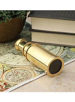 Ximdeco Ximdeco Golden Brass Telescope 6  - Image 1