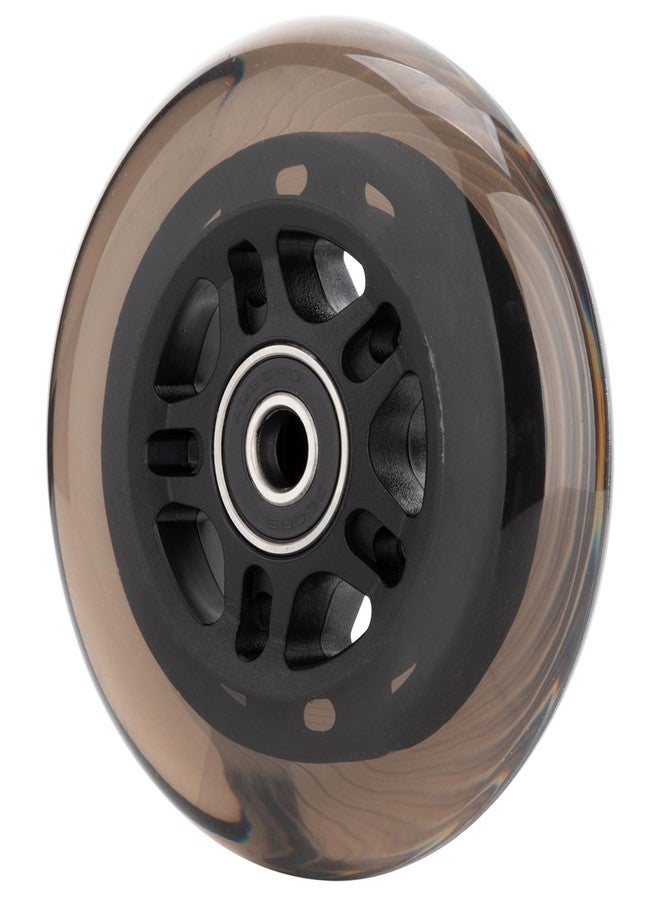 HeyZomm Inline Skate Wheels Outdoor & Indoor Inline Skate Replacement Wheels 85a Roller Hockey Wheels w/Bearings ABEC-9 & Floating Spacers, 64mm 70mm 72mm 76mm 80mm 84mm 90mm Dia, 8-Pack (70mm, Black) - Image 5