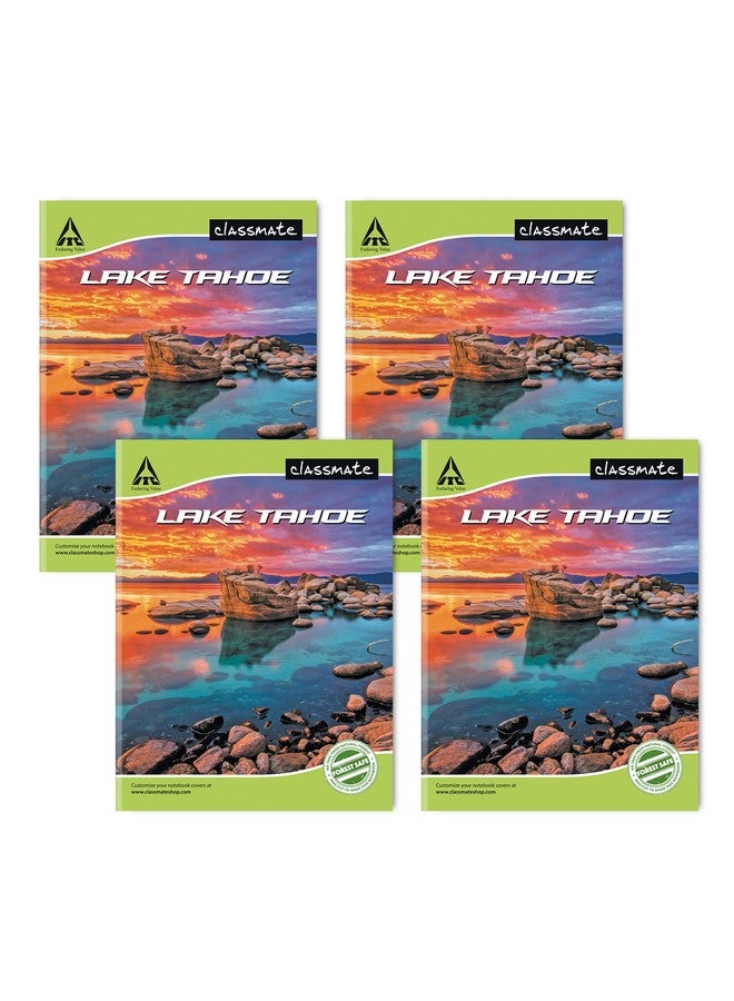 classmate Classmate Short Size Notebook - 140 Pages | Single Line | 24.0cm x 18.0cm | Pack of 4 Notebooks | Short Size Ruled Notebook for School Students - Image 1