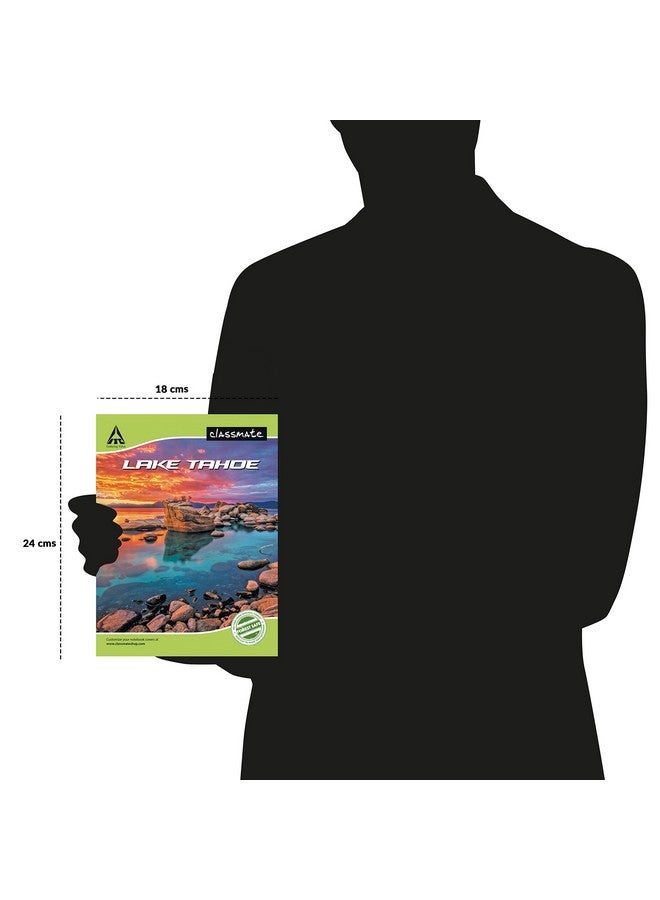 classmate Classmate Short Size Notebook - 140 Pages | Single Line | 24.0cm x 18.0cm | Pack of 4 Notebooks | Short Size Ruled Notebook for School Students - Image 4