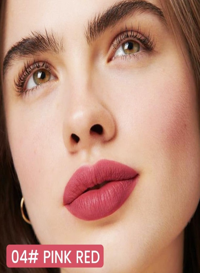 evpct Longwear Liquid Lip Liner Stain Marker Pen Long Lasting Waterproof, Pink Red Matte Semi Permanent 24 Hour Lip Liner and Lipstick Combo, Korean Color Stay Lipliner All Day, Lips Stain peel off - Image 2