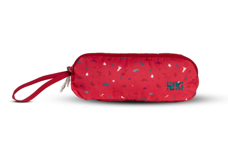 WILDCRAFT Pepo 2 Pencil Pouch : Tile : Red - Image 1