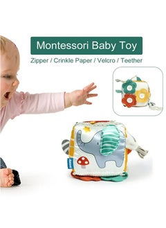 General New Early Education Toys Cloth Ball Multifunctional Three-Dimensional Blocks Baby Intelligence Development Dice  - Image 2
