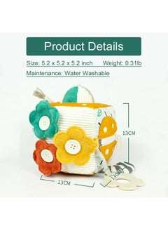 General New Early Education Toys Cloth Ball Multifunctional Three-Dimensional Blocks Baby Intelligence Development Dice  - Image 4