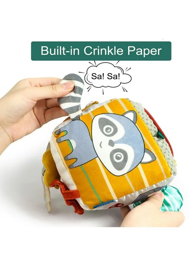 General - New Early Education Toys Cloth Ball Multifunctional Three-Dimensional Blocks Baby Intelligence Development Dice - Image 1