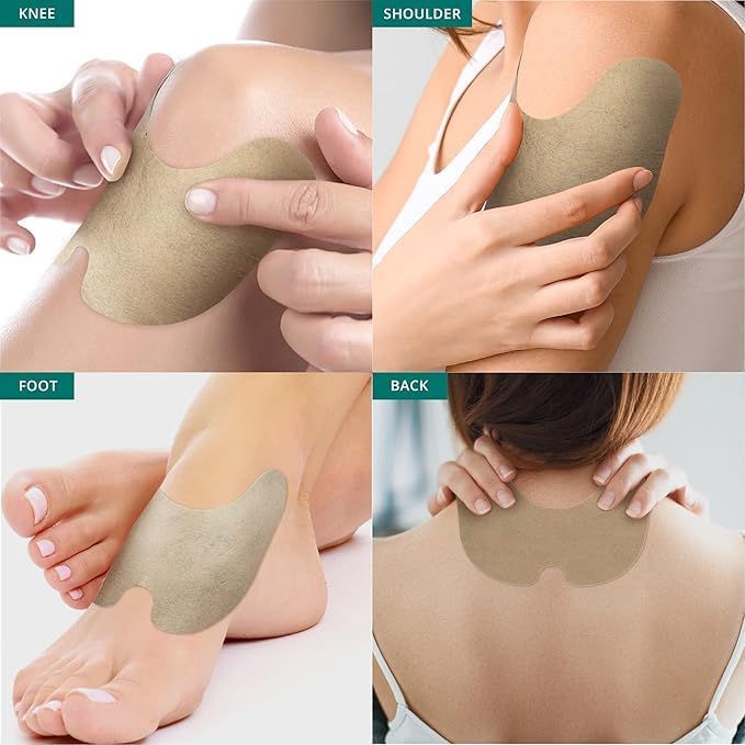 Warming Knee Relief Pads for Pain and Stiffness Comfort Patches for Joint and Muscle Support Herbal Heat Therapy for Knees Neck and Shoulders up to 8 Hours Soothing Comfort - Image 3