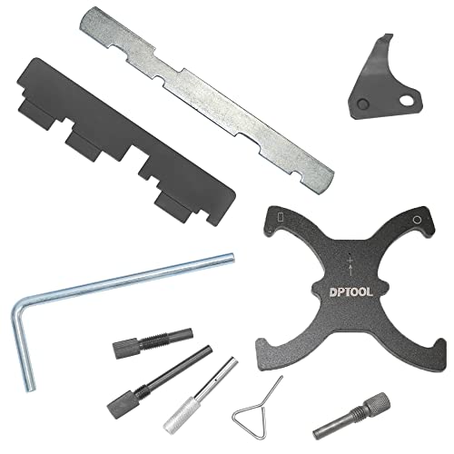 DPTOOL مجموعة أدوات قفل توقيت عمود الكامات متوافقة مع فورد فيusion إيسكايب فوكاس فييستا مازدا 1.25 1.4 1.6 1.7 1.8 2.0 2.3L 2.5L إيكوبوست 1.5L 1.6L، 2.0 TDCi 303-1097 303-748 303-1550 303-1552 303-376 - Image 2