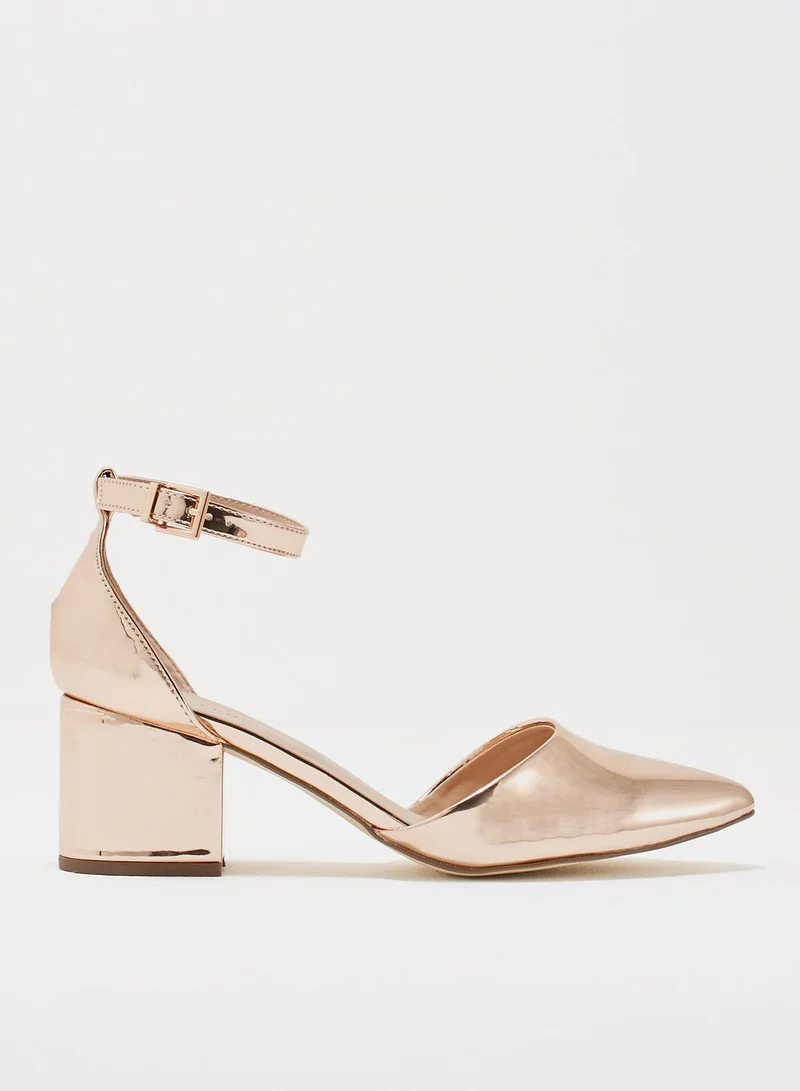 CALL IT SPRING Ladies Mid Block Heel Pointy Toe Mary-Jane