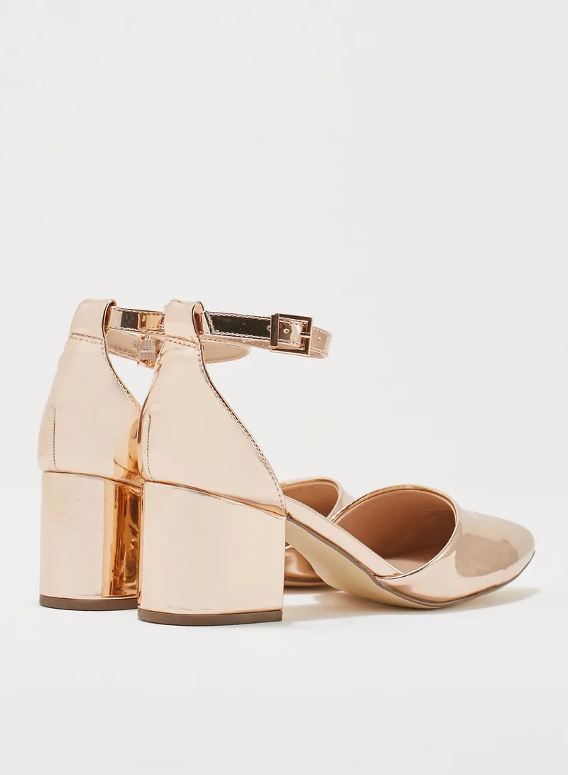 CALL IT SPRING Ladies Mid Block Heel Pointy Toe Mary-Jane
