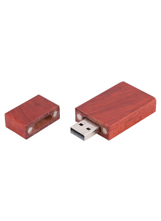 Thoraya Rosewood Wooden Shell USB 2.0 Flash Memory Drive Storage Stick With Box U Disk 64GB  - Image 3