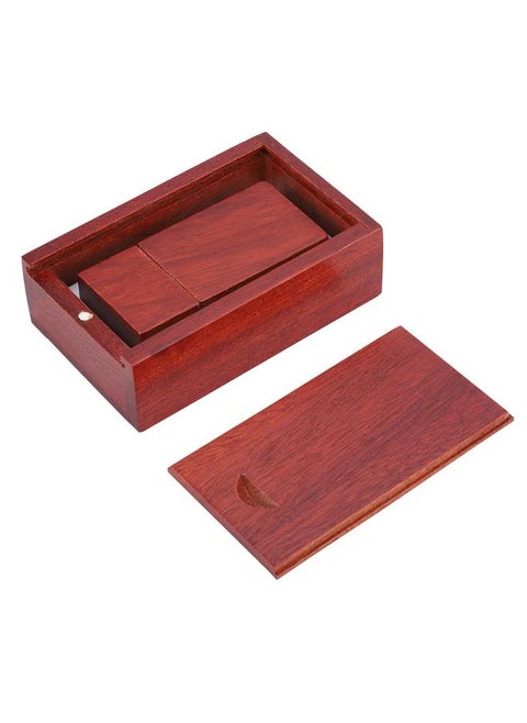 Rosewood Wooden Shell USB 2.0 Flash Memory Drive Storage Stick With Box U Disk 64GB