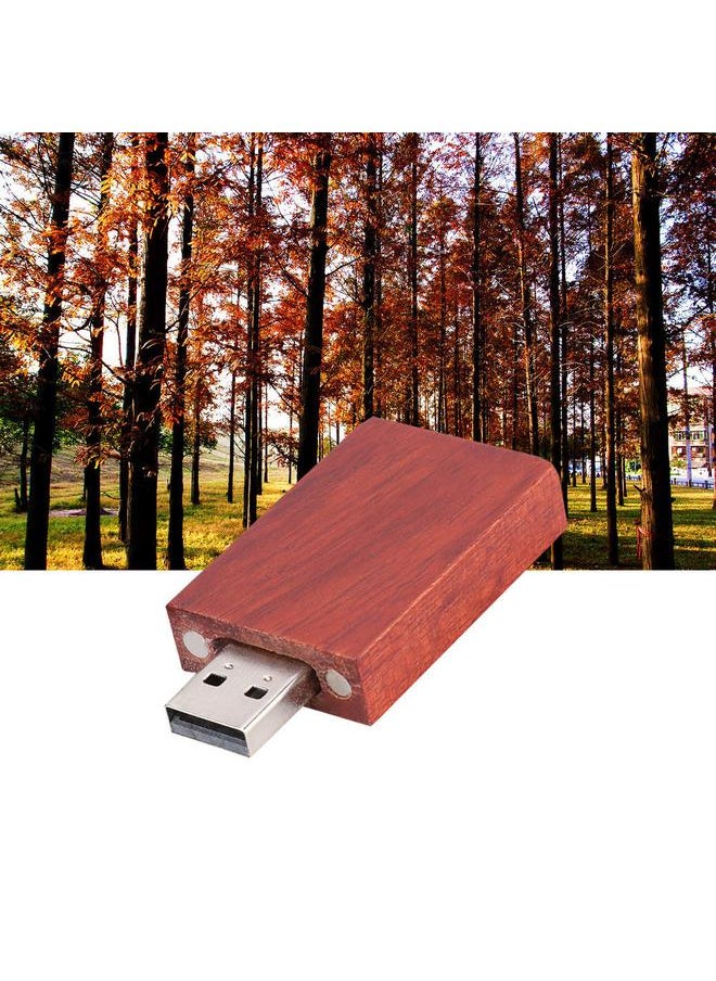 Thoraya Rosewood Wooden Shell USB 2.0 Flash Memory Drive Storage Stick With Box U Disk 64GB  - Image 4