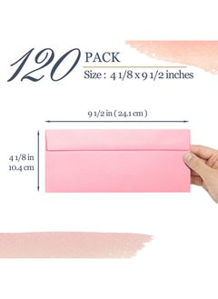MATICAN Business Envelopes 120Pack 10 Envelopes 4 1/8 X 9 1/2 Inches 6 Colors  - Image 4