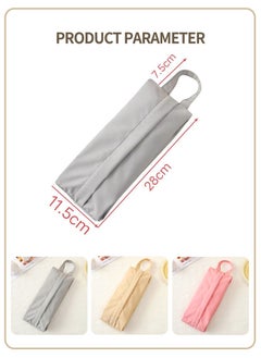 Beirui 3pcs Portable Minimalist Storage Bag, Solid Color Zipper Underwear Storage Bag, Perfect Travel Luggage Organizer, Underwear, Sock Organizer, Luggage, Clothing Packing and Organizing Bag, Portable Waterproof Bag, Can Also Store Personal Items  - Image 3