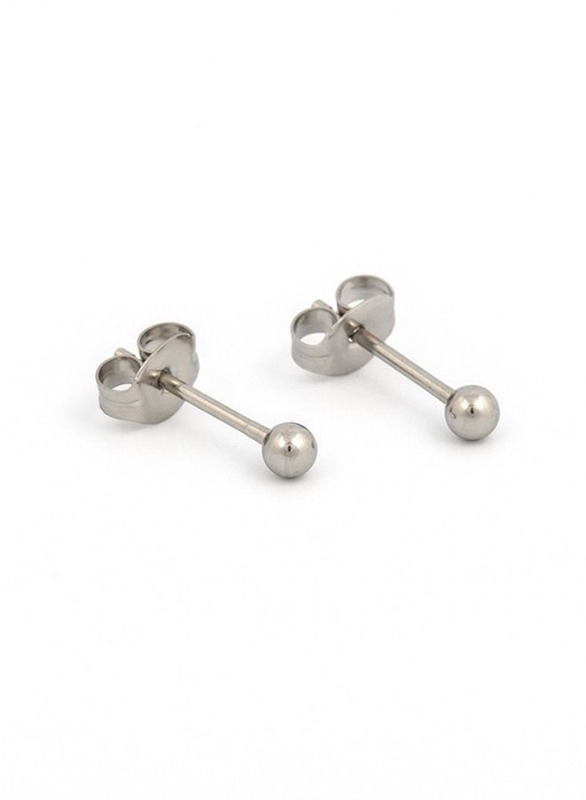 Studex 3MM Ball Allergy Free Stainless Steel Ear Studs | Ideal for everyday wear - Image 2