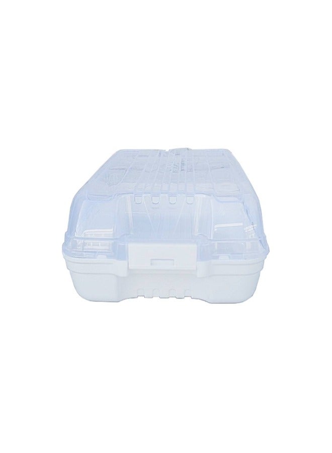 Dunya Plastik Dunia Fresh & Lock Refrigerator Organizer Container with Lid - Airflow Holes - BPA-Free | -20 Degrees | Easy to Clean & Store - Image 3