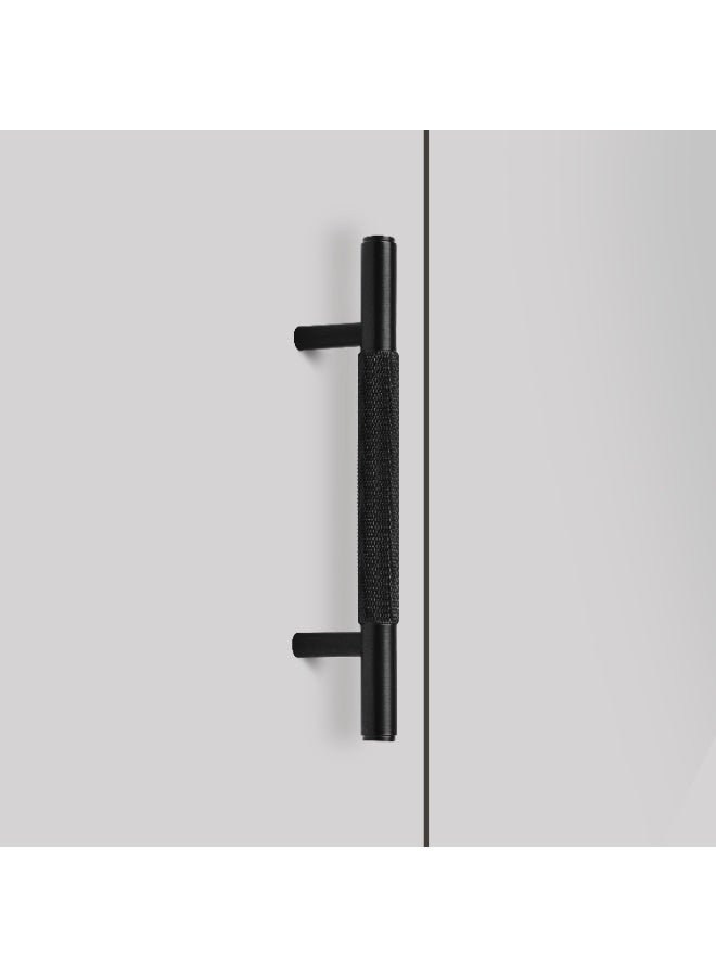 Cincinno Vigor Premium Solid Brass Pull Handle 240mm Length With 2-Year Colour Warranty – Stylish & Durable for Drawers, Kitchen Cabinets & Furniture (Matt Black) - Image 3