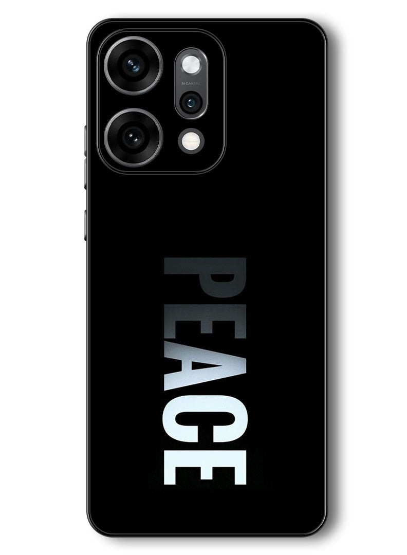 Theodor Case Compatible with Oppo Reno 14 Pro 6.83 Inch Protection Shockproof Bumper Cover Peace - Image 1