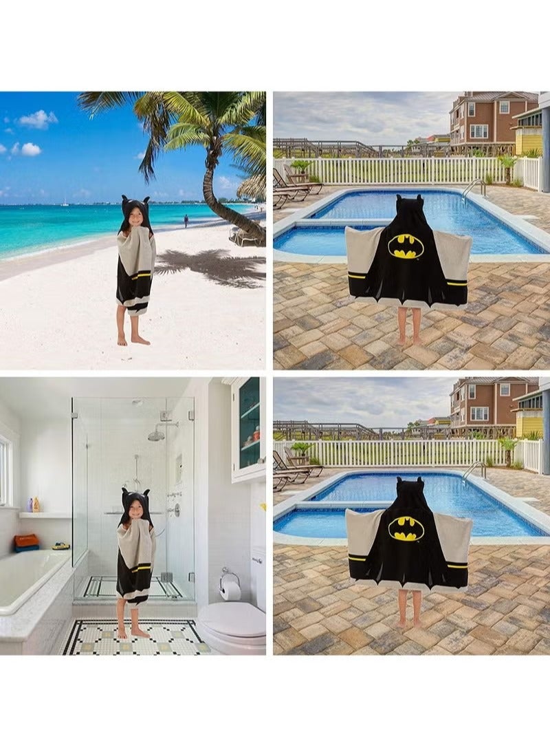 Batman Hooded Towel Bath Wrap