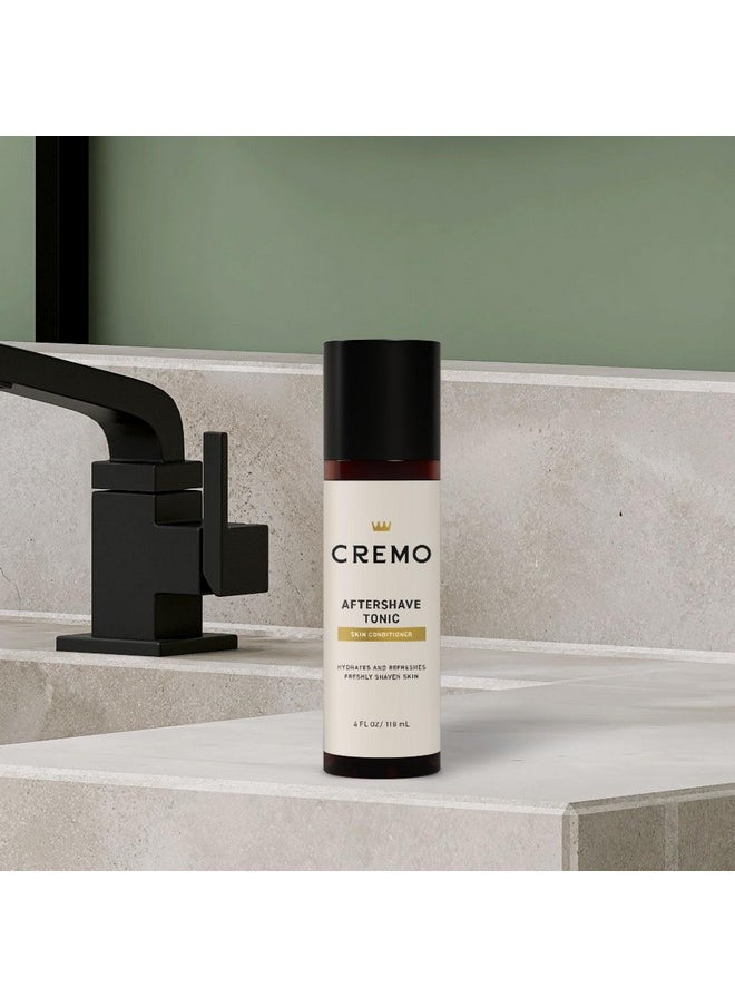cremo Skin Conditioner Aftershave Tonic Hydrates And Refreshes Freshly Shaven Skin 4 Fl Oz  - Image 2