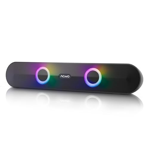 ACwO CARNIwAL 313 | 16W RMS Output | Dual Powerful Speakers | 10Hrs Music Playtime | TWS Function for Multi-Unit Pairing | Dynamic RGB Lights (Black) - Image 1