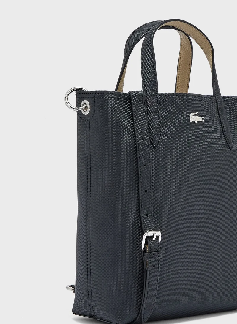 LACOSTE Anna Vertical Tote Bag