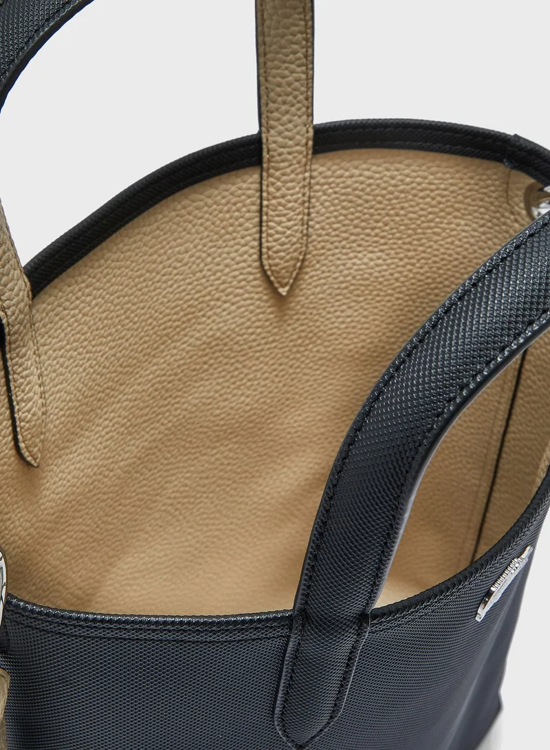 LACOSTE Anna Vertical Tote Bag