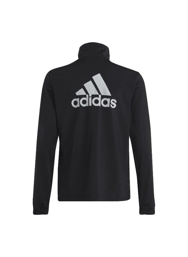Adidas G Bl Ts Black Training Suits 7-8Y - Image 3