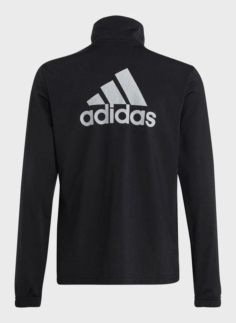 Adidas G Bl Ts Black Training Suits 7-8Y