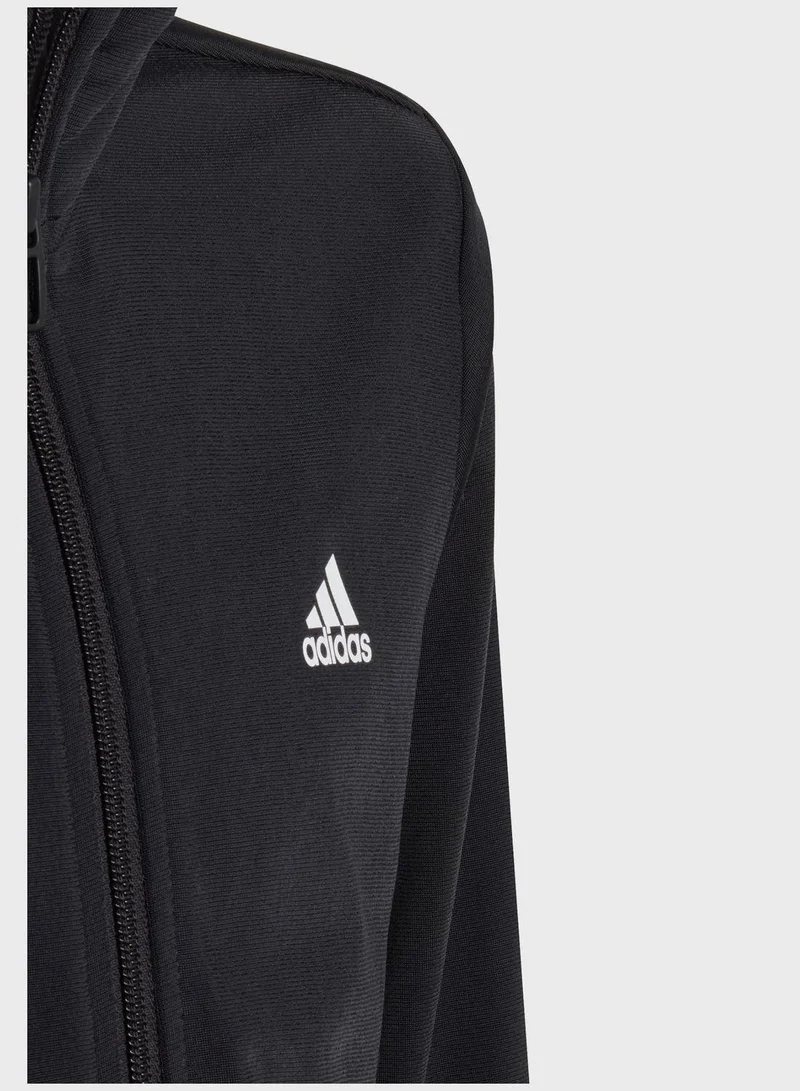 Adidas G Bl Ts Black Training Suits 7-8Y