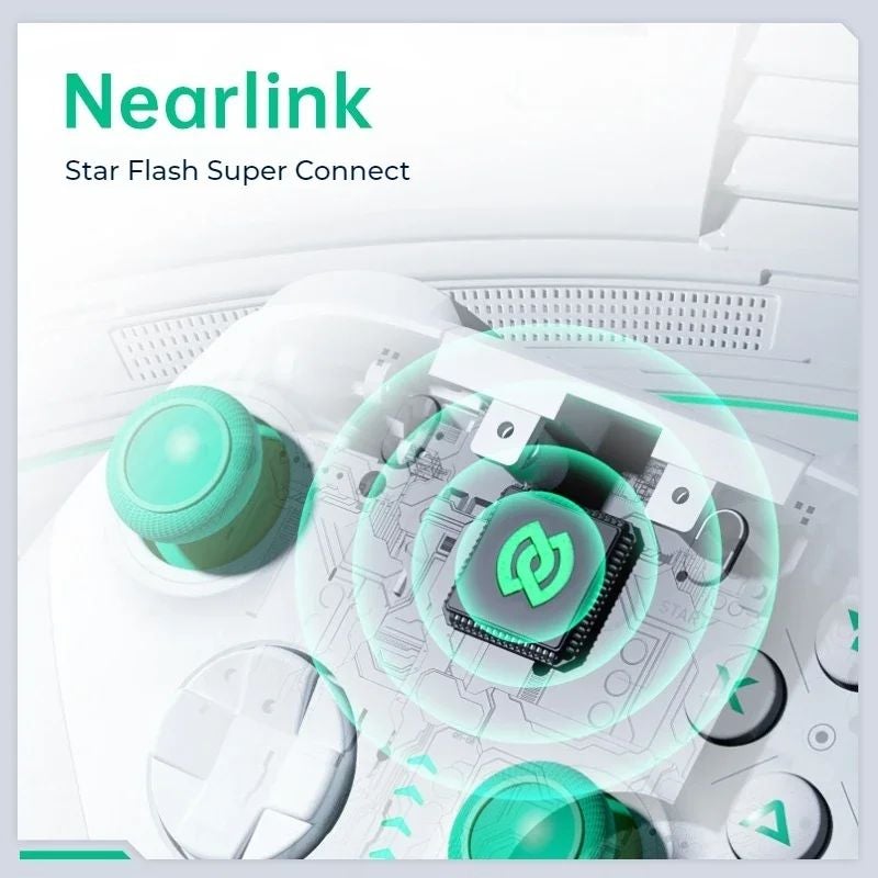 Machenike G6 Pro Star Flash Edition Wireless Bluetooth Controller, Hall Joystick, Switch Pro, Three-Mode Hot-Swap - Image 4