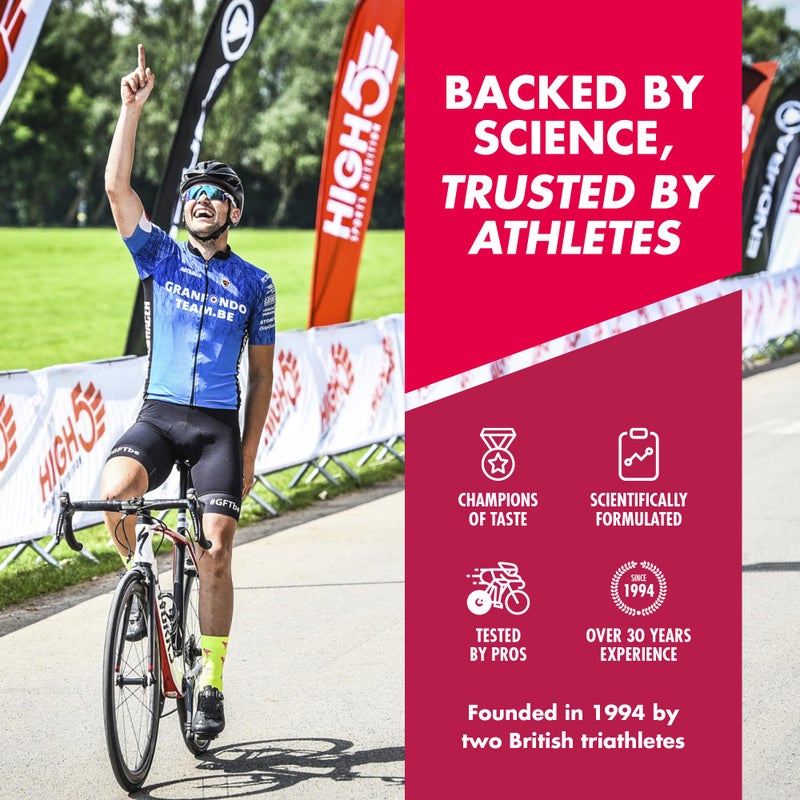 High5 Energy Gels - Quick Release Sports Gels to Power Muscles for Peak Performance - Natural Fruit Juice & Caffeine-Free - On The Go Energy Boost for Running, Cycling and Endurance (Berry, 20 x 40g) - Image 3