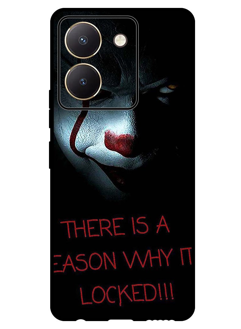 Theodor Protective Case Anti Scratch Shock Proof Bumper Cover For Vivo Y27s Locked Joker - Image 1