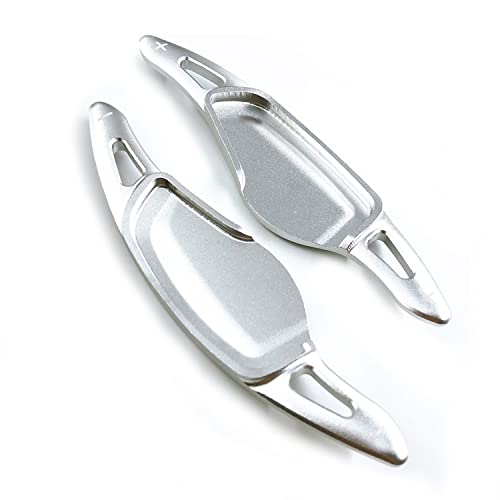 NeekTail Aluminum Alloy Paddle Shifter Compatible with BMW (2018-2024, G Platform) FIT 3 4 5 6 7 8 X3 X4 X5 X6 X7 Z4 Series (Silver) - Image 4