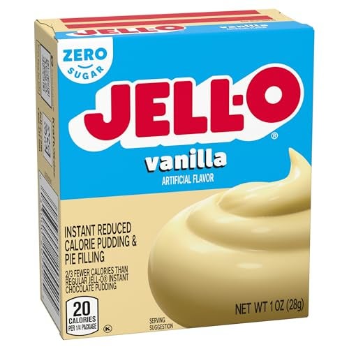 JELL-O Vanilla Instant Pudding & Pie Filling Mix (1 oz Boxes, Pack of 6) - Image 2