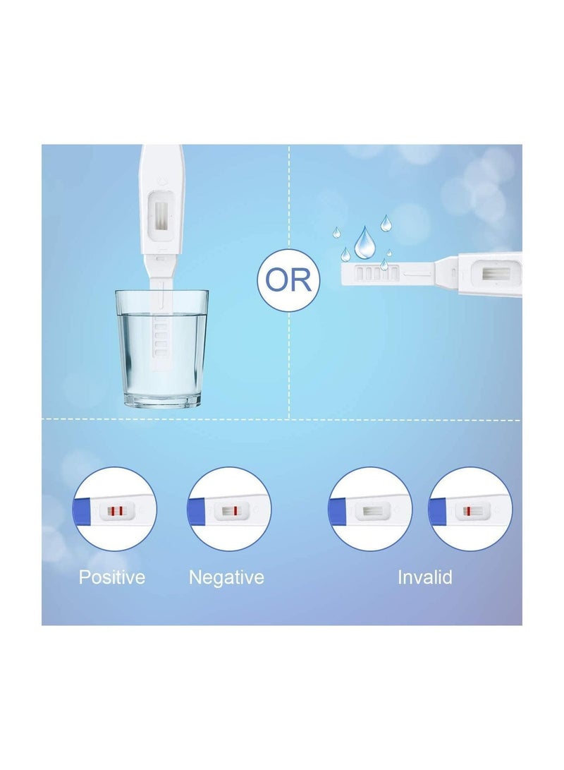 سنشر اختبار الحمل - قلم اختبار منزلي مبكر، للكشف عن الحمل لدى النساء، عبوة من 5 قطع - Image 2