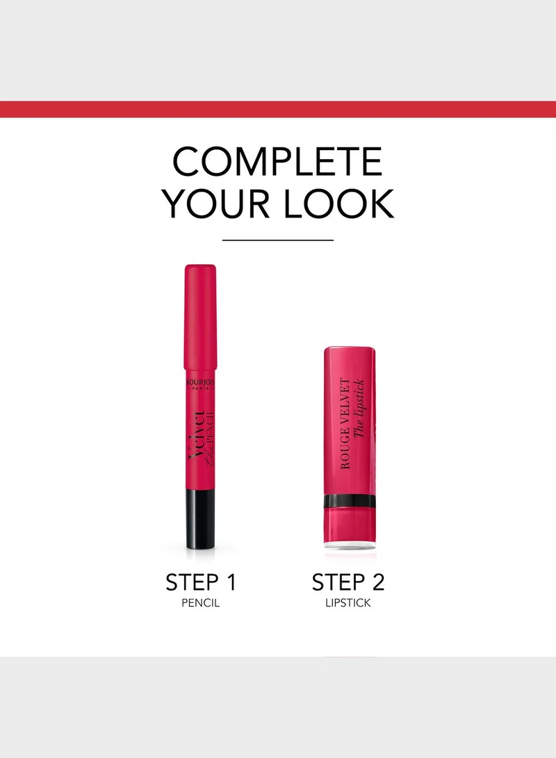 BOURJOIS PARIS Bourjois Rouge Velvet The Lipstick – 09 – Fuchsia Botte, 2.4g