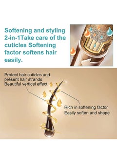 EELHOE New Upgrade Protein Correcting Hair Straightening Cream - Silk & Gloss Hair Straightening Cream, Nourishing Fast Smoothing Collagen Hair Straightener Cream for All Hair Types  - Image 5