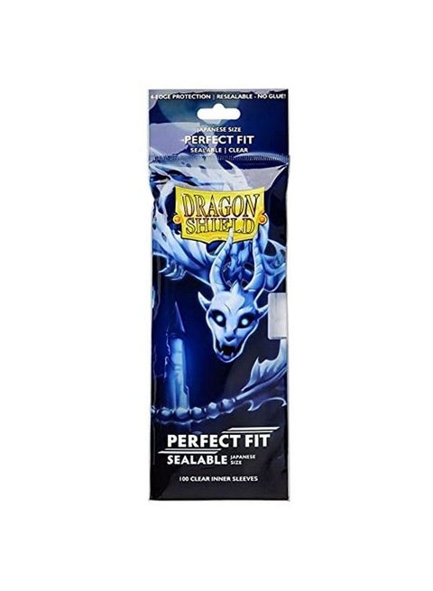 dragon shield N Shield Clear Japanese Sealable Inner Sleeves 100 Ct Card  Value Bundle! | Best Price Bahrain | Manama, Riffa
