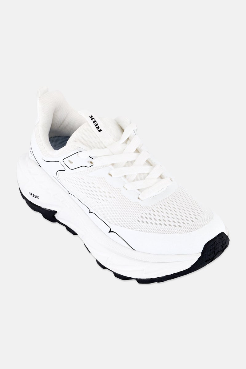 RBX Women Lace Up Outdoor Shoes, White - Image 1